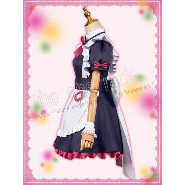 アキバ冥途戦争 和平なごみ 万年嵐子 コスプレ衣装 メイド服 cosplayコスチュームイベントハロウィン仮装変装